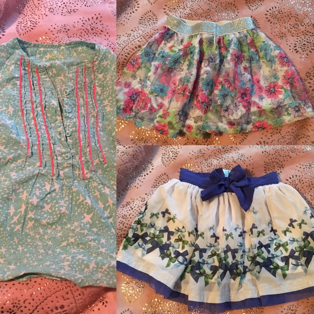 Lot size 6 clothes girls 8 items